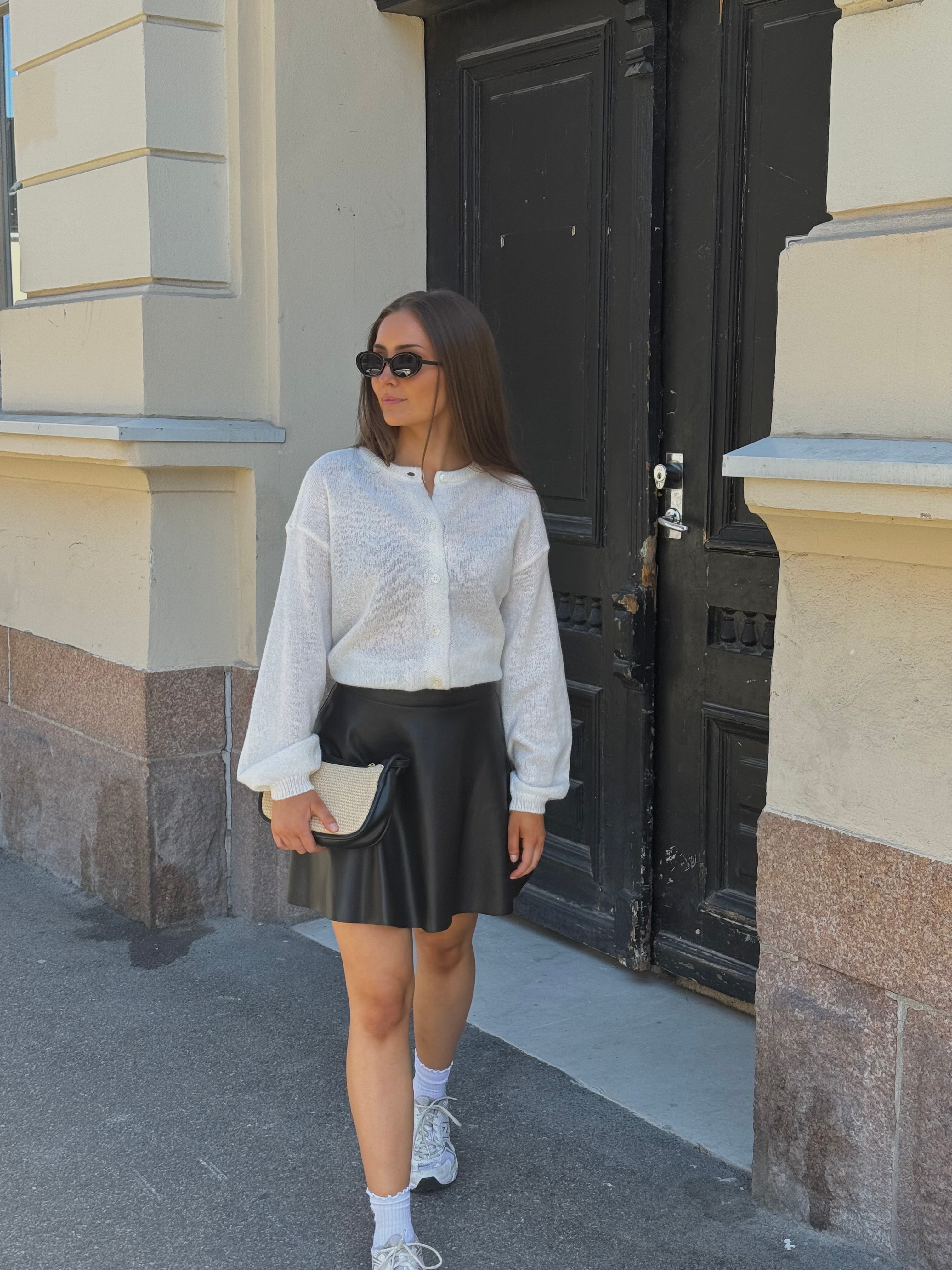 NMANDY Short Skirt - Black